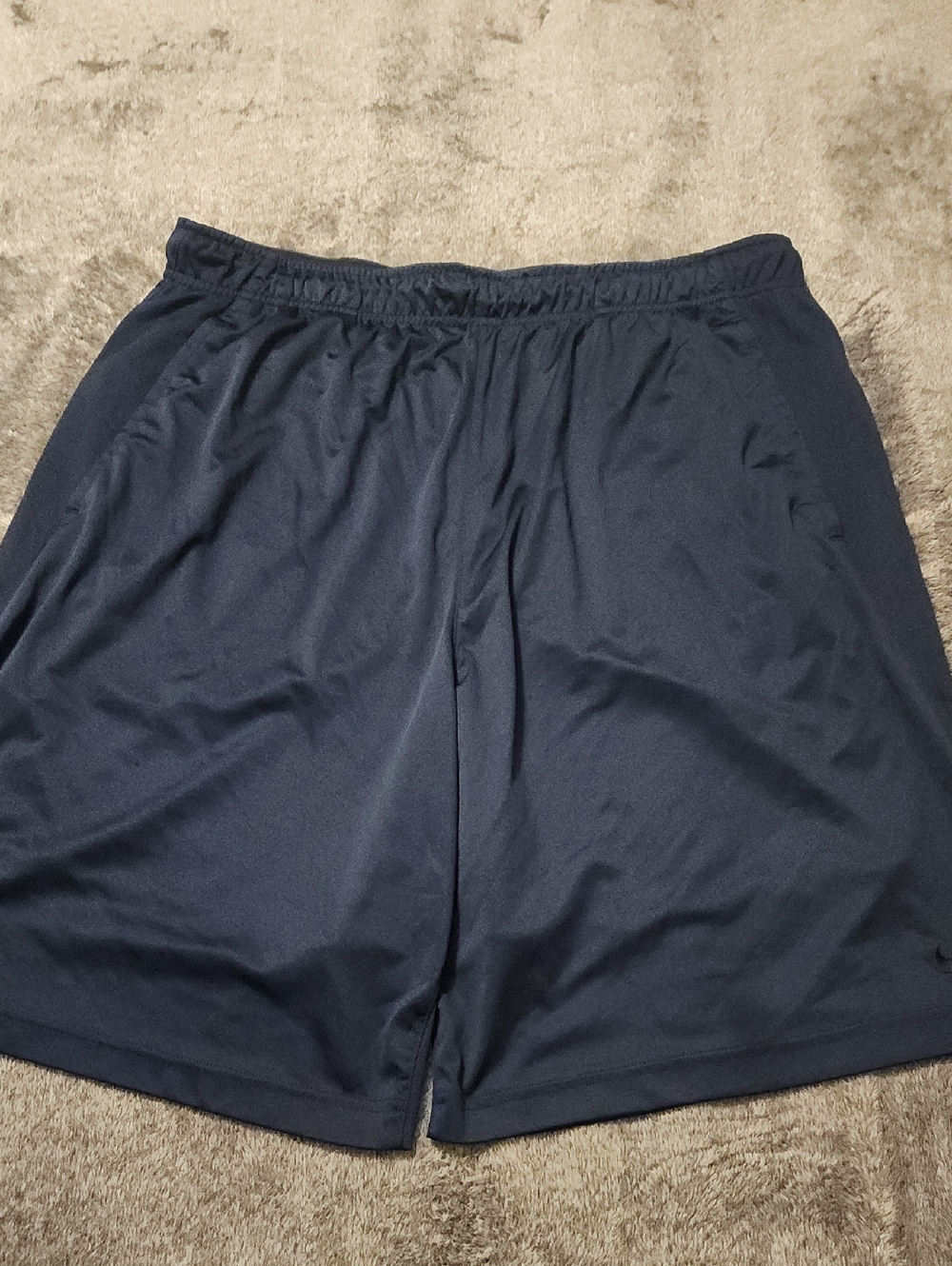 Nike Men's Navy Athletic Training Shorts